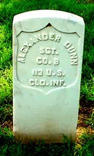 Sgt Alexander Dunn